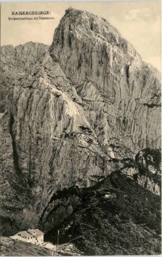 Kufstein/Tirol und rundherum - Kaisergebirge, Stipsenjochhaus mit Totenkirchl