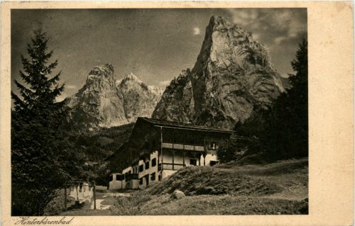 Kufstein/Tirol und rundherum - Hinterbärenbad mit Totenkirchl und Haltspitze