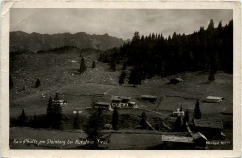 Kufstein/Tirol und rundherum - Kaindlhütte am Steinberg bei Kufstein