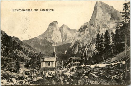 Kufstein/Tirol und rundherum - Hinterbärenbad mit Totenkirchl