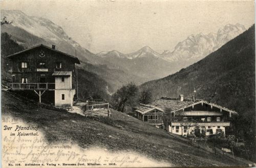 Kufstein/Tirol und rundherum - Der Pfandlhof im Kaisertal