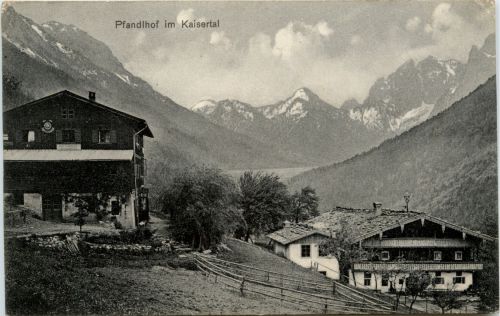 Kufstein/Tirol und rundherum - Der Pfandlhof im Kaisertal