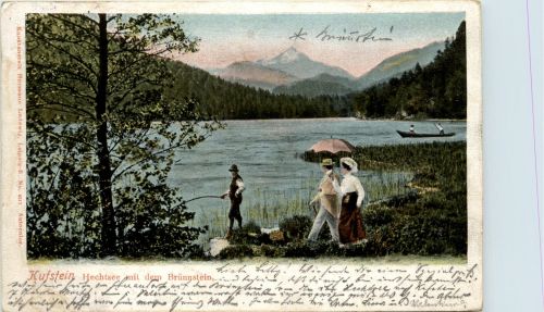 Kufstein/Tirol und rundherum - Hechtsee mit dem Brünnstein bei Kufstein