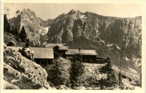 Kufstein/Tirol und rundherum - Vorderkaiserfelden, Kaisergebirge