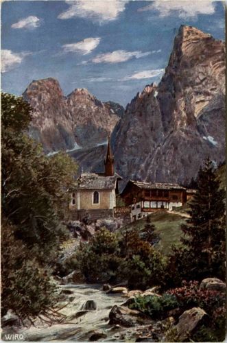 Hinterbärenbad, Kaisergebirge - WIRO - Künstlerkarte