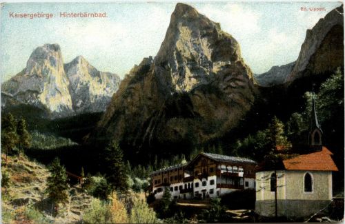 Kufstein/Tirol und rundherum - Kaisergebirge, Hinterbärnbad