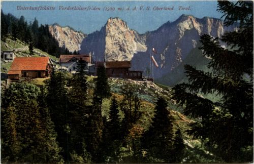 Kufstein/Tirol und rundherum - Unterkunftshütte Vorderkaiserfelden