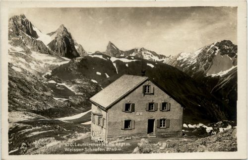 St.Anton/Arlberg - St.Anton, Leutkirchner Hütte, Weisser Schrofen