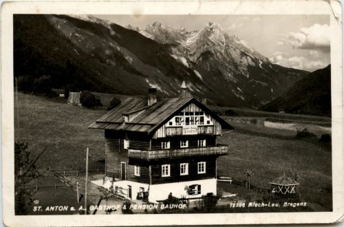 St.Anton/Arlberg - St.Anton, Gasthof und Pension Bauhof
