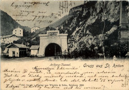 St.Anton/Arlberg - St. Anton, Arlberg-Tunnel