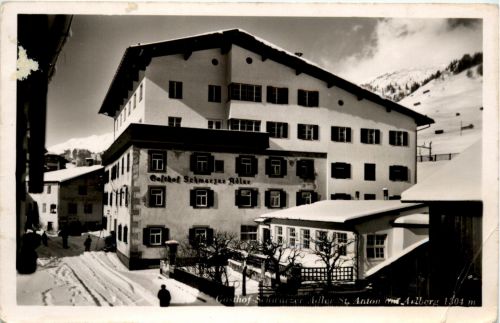 St.Anton/Arlberg - St. Anton, Gasthof Schwarzer Adler