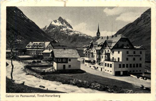 Sonstige Tirol - Galtür, im Paznauntal