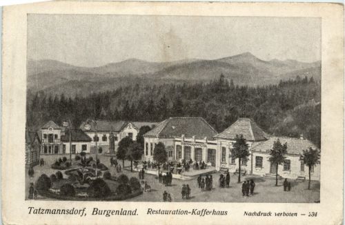 Sonstige Burgenland - Kurort Bad Tatzmannsorf, Restauration-Kaffeehaus