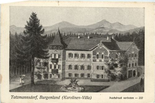 Sonstige Burgenland - Kurort Bad Tatzmannsorf, Karolinen-Villa