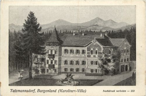 Sonstige Burgenland - Kurort Bad Tatzmannsorf, Karolinen-Villa