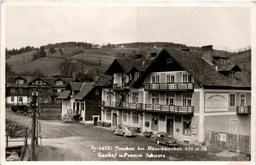 Tauchen bei Mönichkirchen, Gasthof u. Pension Schwarz