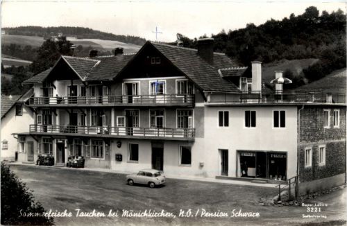 Tauchen bei Mönichkirchen, Gasthof u. Pension Schwarz