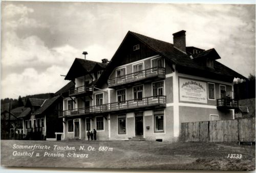 Tauchen bri Mönichkirchen, Gasthof Schwarz