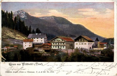 Sonstige/Tirol - Gruss aus Wildbichl