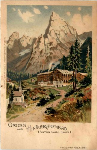 Sonstige/Tirol - Hinterbärenbad, Anton Karg Haus