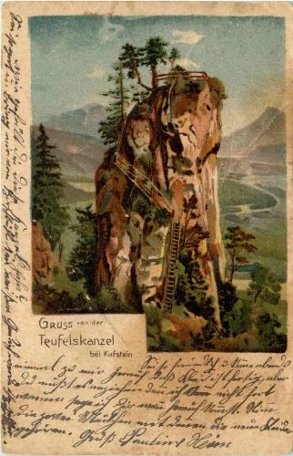 Sonstige/Tirol - Gruss von der Teufelskanzel bei Kufstein