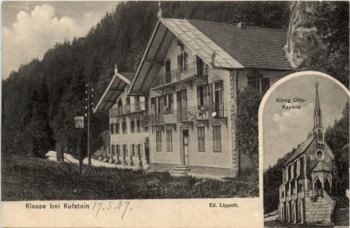 Sonstige/Tirol - Klause b.Kufstein, König Otto-Kapelle