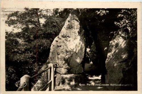 Graz/Steiermark - Graz, Partie vom neuen Schlossbergsteig