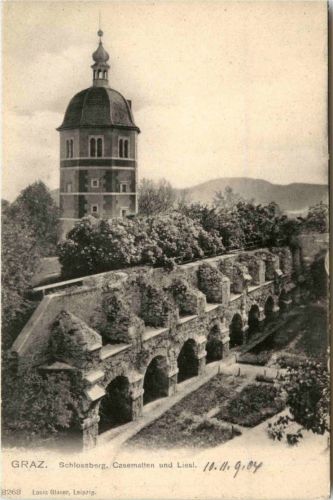 Graz/Steiermark - Graz, Schlossberg, Casematten und Liesl