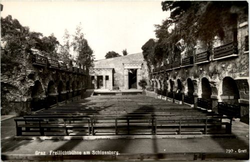 Graz/Steiermark - Graz, Freilichtbühne am Schlossberg