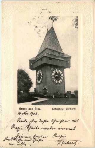 Graz/Steiermark - Graz, Schlossberg-Uhrturm