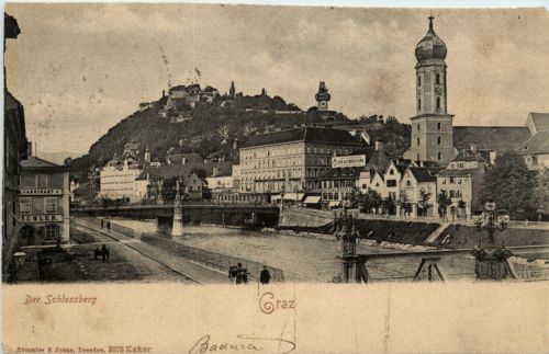 Graz/Steiermark - Graz, der Schlossberg