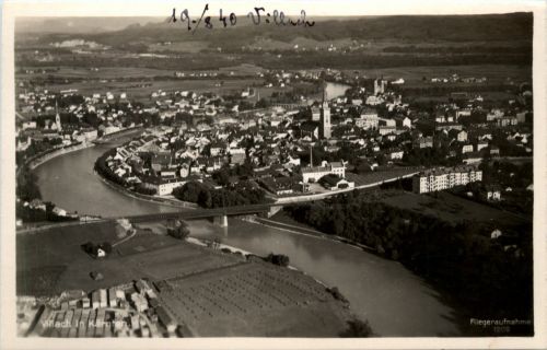 Villach/Kärnten - Villach, Fliegeraufnahme