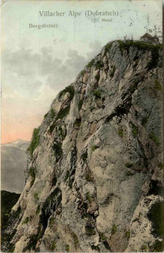 Villach/Kärnten - Villach, Villacher Alpe (Dobratsch), Bergabsturz