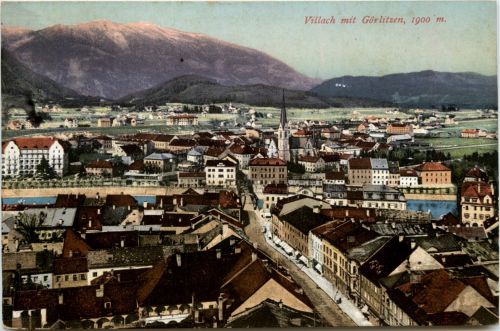 Villach/Kärnten - Villach, mit Görlitzen