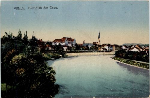 Villach/Kärnten - Villach, mit dem Mangart