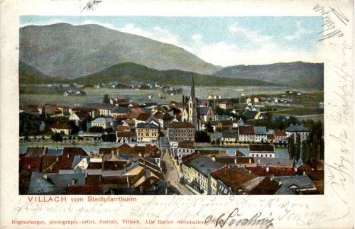 Villach/Kärnten - Villach, vom Stadtpfarrturm
