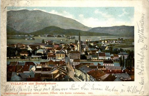 Villach/Kärnten - Villach, vom Stadtpfarrturm