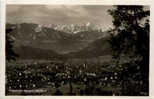 Villach/Kärnten - Villach, mit Mangart