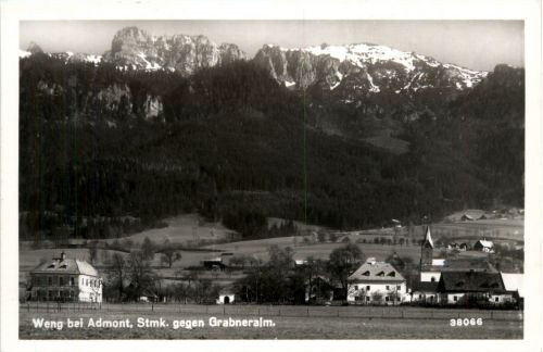 Admont/Steiermark - Admont, Weng gegen Grabneralm