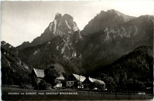 Admont/Steiermark - Admont, Krumau - Gasthof Strohmayer