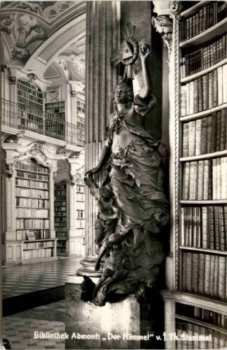 Admont/Steiermark - Admont, Bibliothek - Der Himmel v. Th. Stammel
