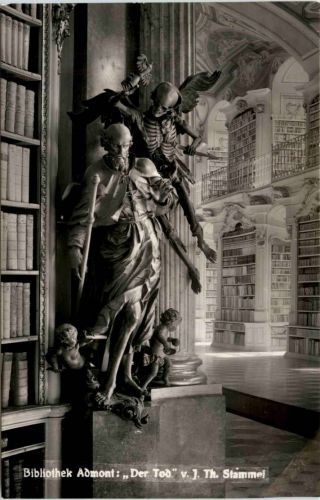 Admont/Steiermark - Admont, Bibliothek : Der Tod v.J.Th. Stammel