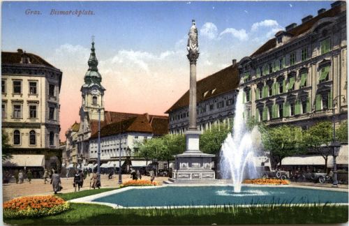 Graz/Steiermark - Graz, Bismarckplatz