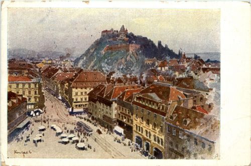 Graz/Steiermark - Graz, Hauptplatz, Sackstrasse