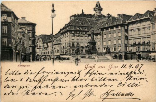 Graz/Steiermark - Graz, Marktplatz
