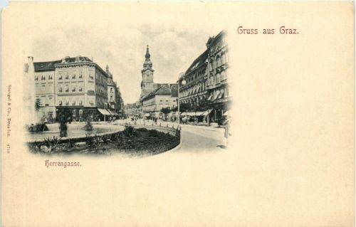 Graz/Steiermark - Graz, Herrengasse