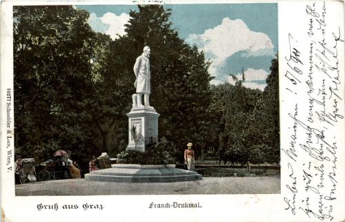 Graz/Steiermark - Graz, Franck-Denkmal