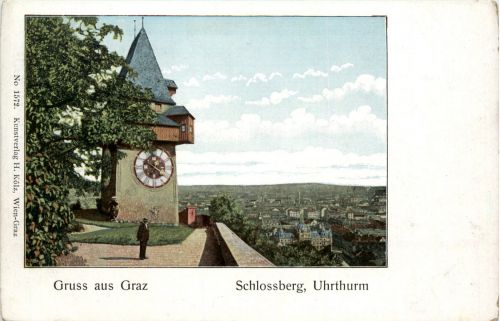 Graz/Steiermark - Graz, Schlossberg, Uhrturm
