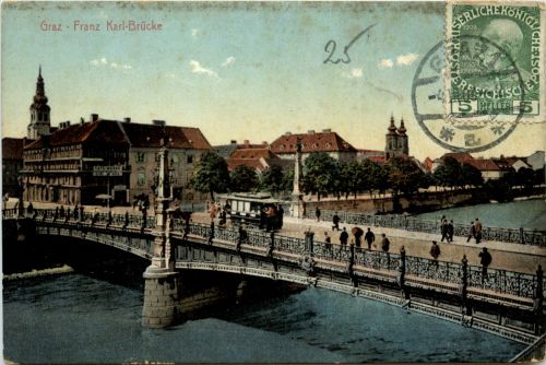 Graz/Steiermark - Graz, Franz Karl-Brücke