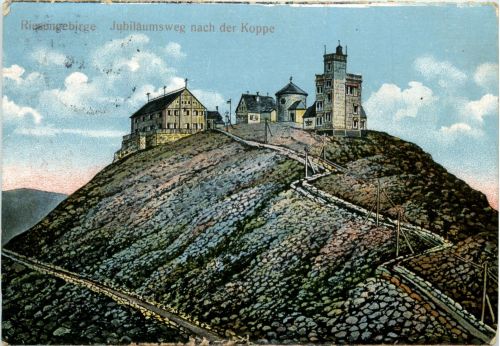 Jubiläumsweg nach der Koppe